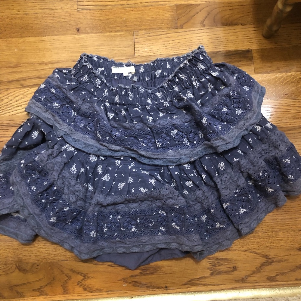 Loveshackfancy mini skirt